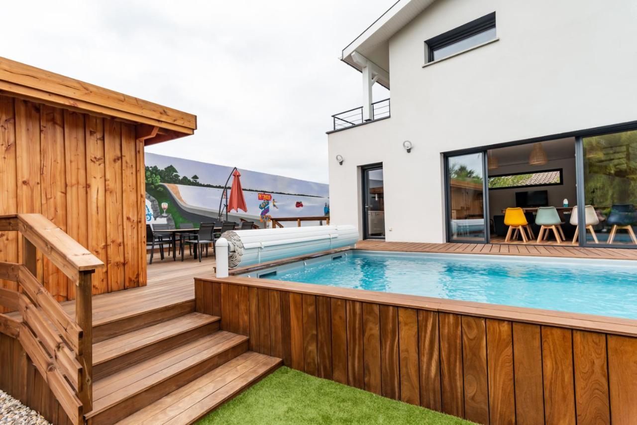 Frenchyhomes☆Villadeluxe☆Plage☆Piscine Андерно-ле-Бэн Экстерьер фото