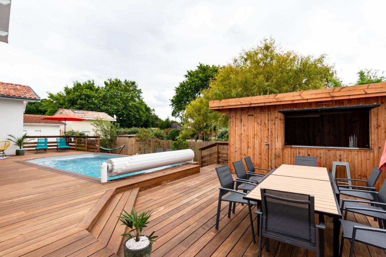 Frenchyhomes☆Villadeluxe☆Plage☆Piscine Андерно-ле-Бэн Экстерьер фото