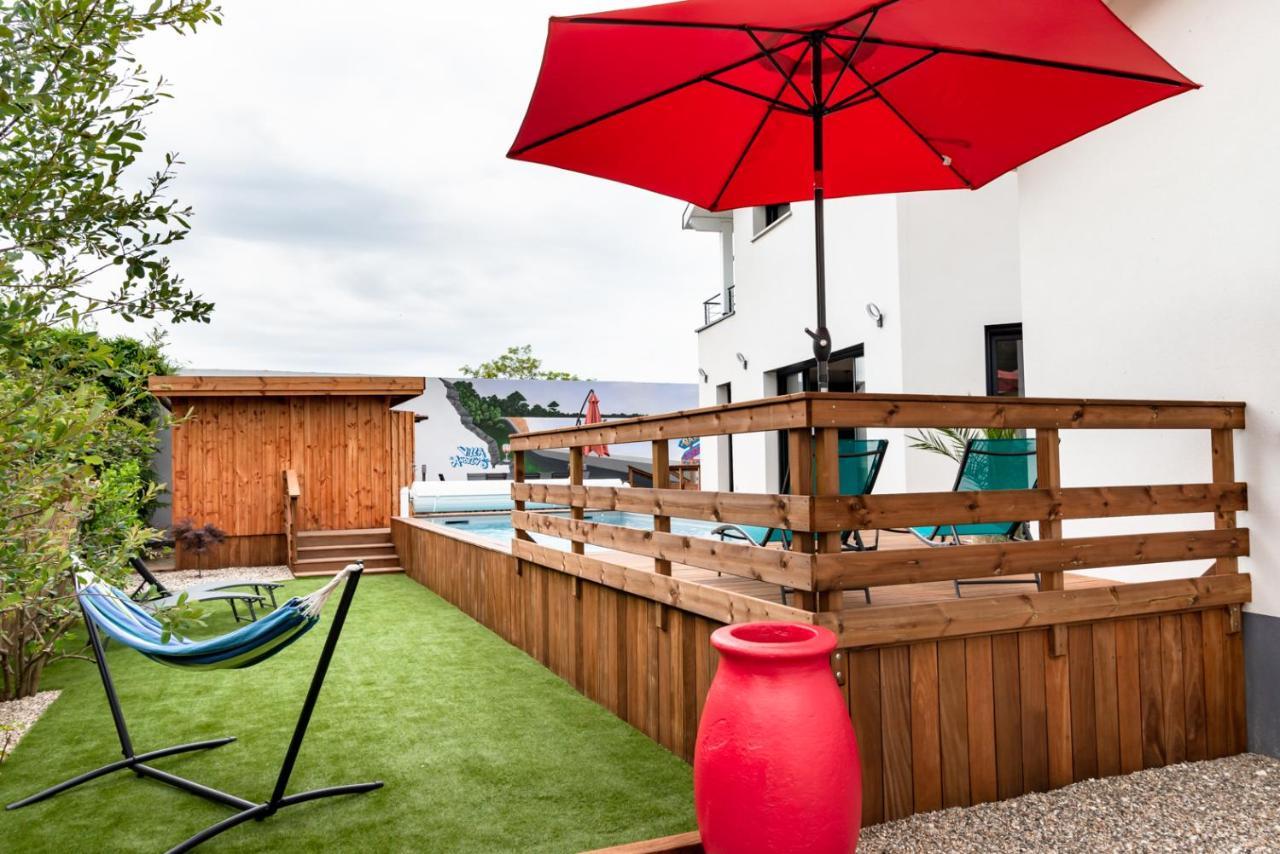 Frenchyhomes☆Villadeluxe☆Plage☆Piscine Андерно-ле-Бэн Экстерьер фото