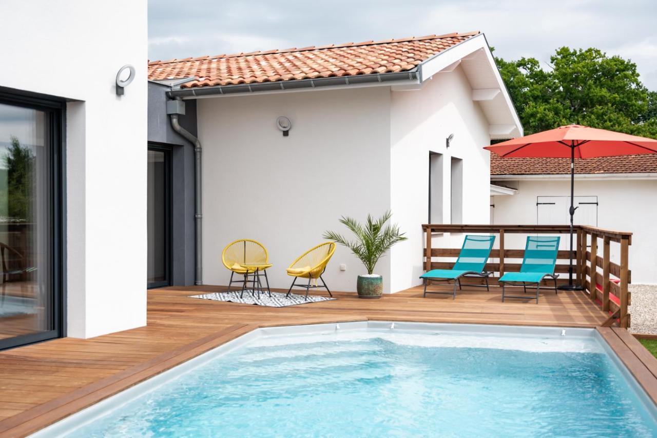 Frenchyhomes☆Villadeluxe☆Plage☆Piscine Андерно-ле-Бэн Экстерьер фото